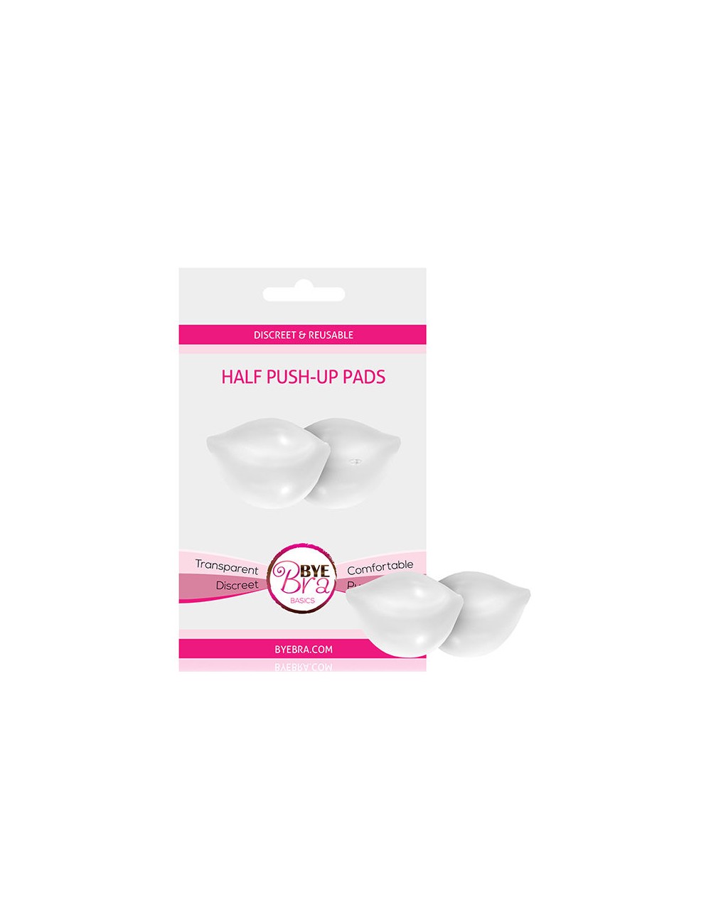 BYEBRA HALF PUSH-UP DISCRETO TRANSPARENTE BYEBRA HALF PUSH-UP DISCRETO TRANSPARENTE