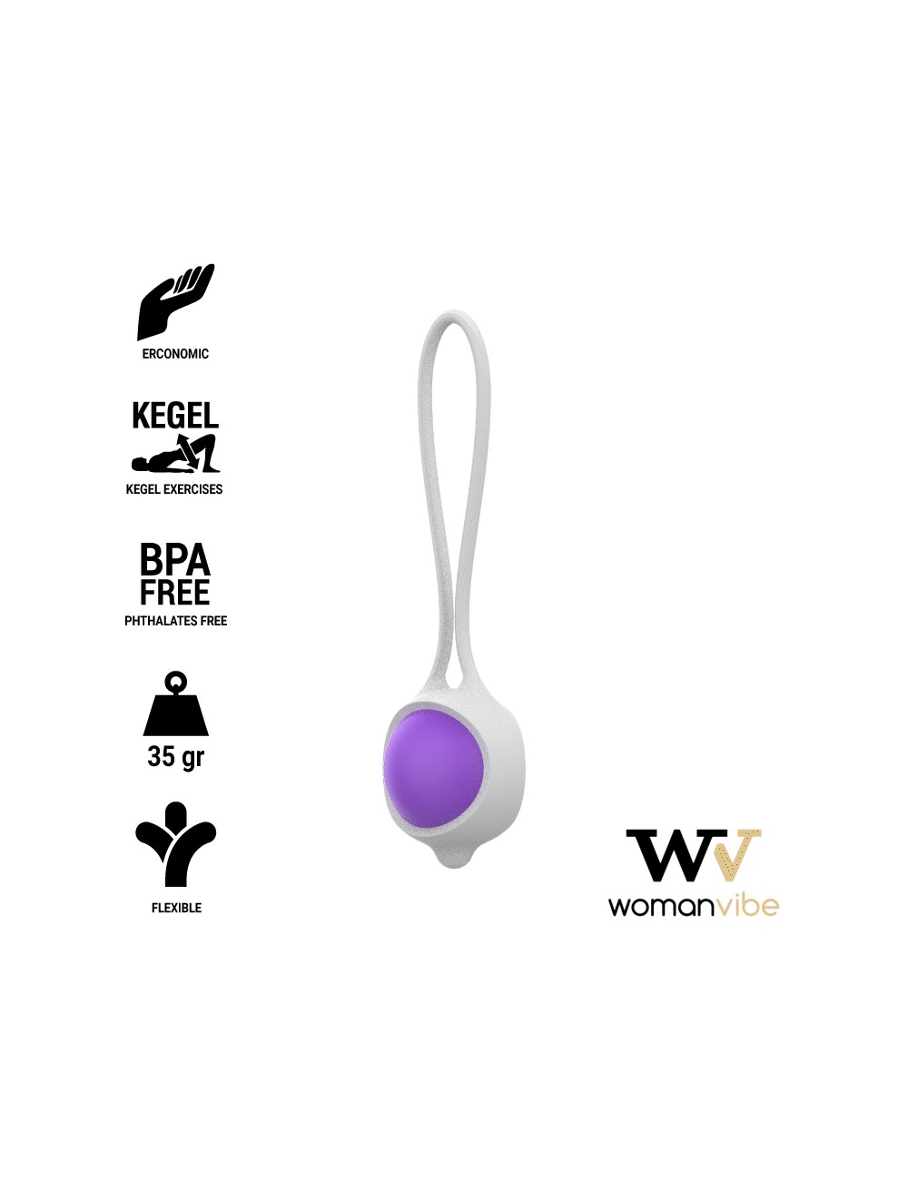 WOMANVIBE KEISY I BOLA GEISHA SILICONA WOMANVIBE KEISY I BOLA GEISHA SILICONA