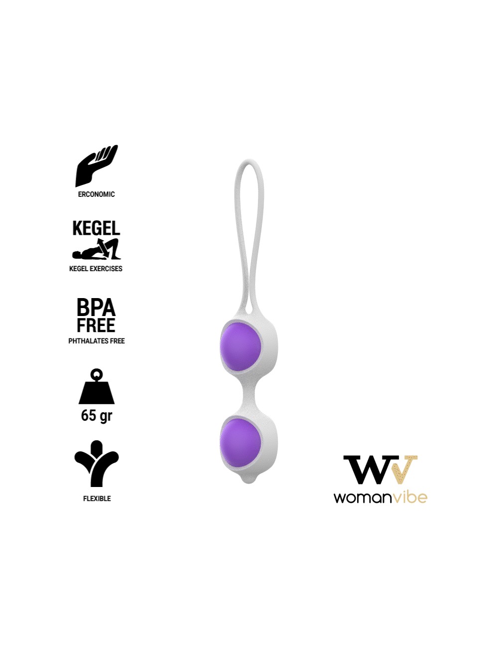 WOMANVIBE KEISY II BOLAS SILICONA WOMANVIBE KEISY II BOLAS SILICONA
