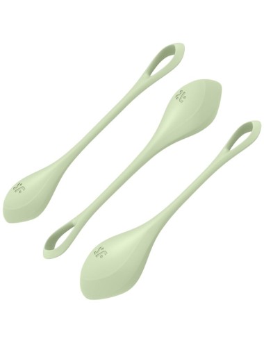 SATISFYER YONI POWER 2 KIT DE ENTRENAMIENTO VERDE