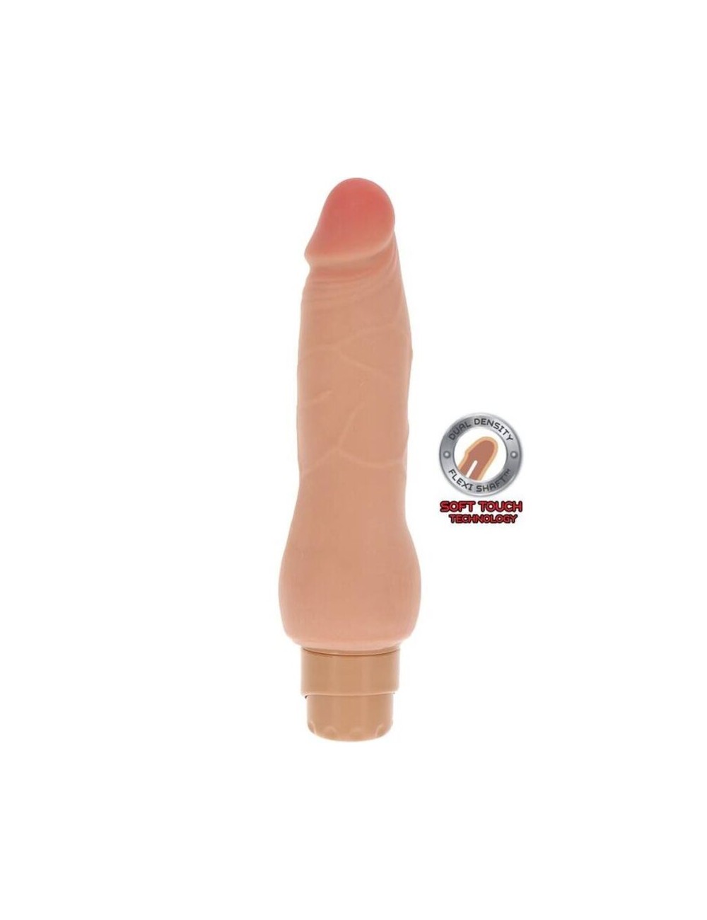 GET REAL - DUAL DENSITY SMOOTH VIBRADOR NATURAL