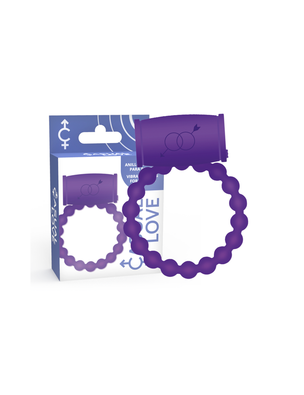 CASUAL LOVE 25 ANILLO VIBRADOR LILA CASUAL LOVE 25 ANILLO VIBRADOR LILA