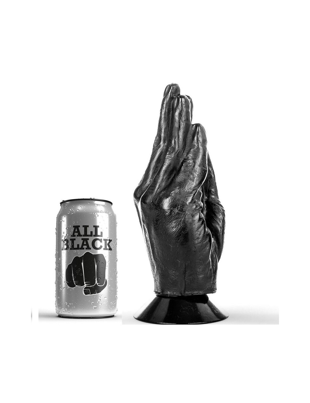 ALL BLACK DILDO FISTING 21CM