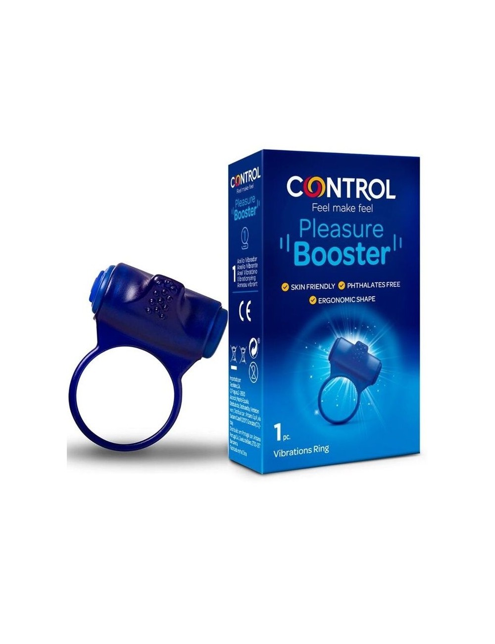 CONTROL ANILLO VIBRADOR PLEASURE BOOSTER