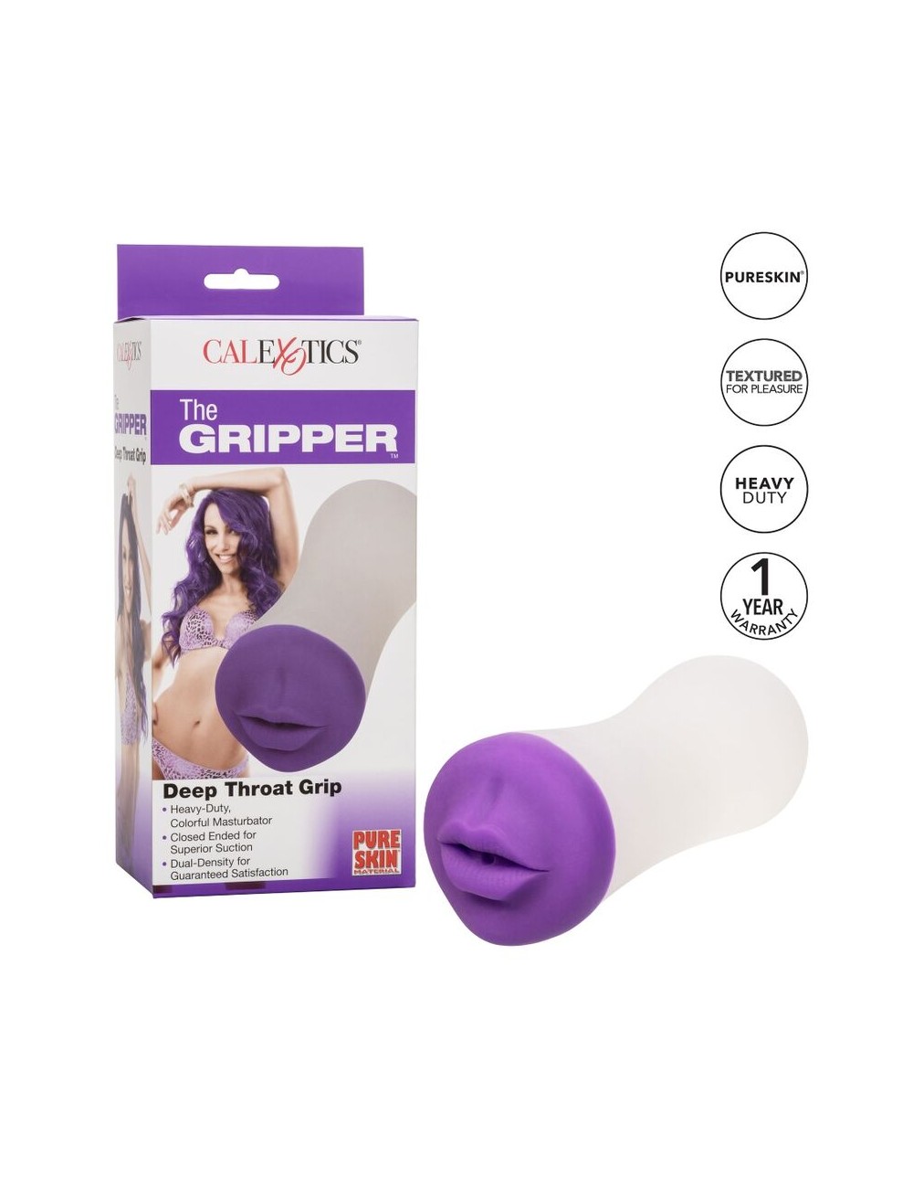 CALEX DEEP THROAT GRIP MASTURBADOR BOCA CALEX DEEP THROAT GRIP MASTURBADOR BOCA