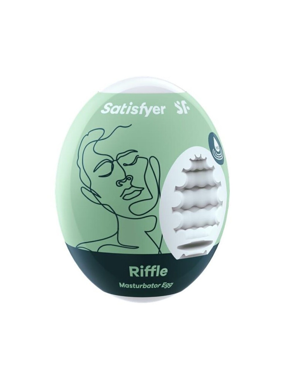 SATISFYER RIFFLE HUEVO MASTUBADOR SATISFYER RIFFLE HUEVO MASTUBADOR