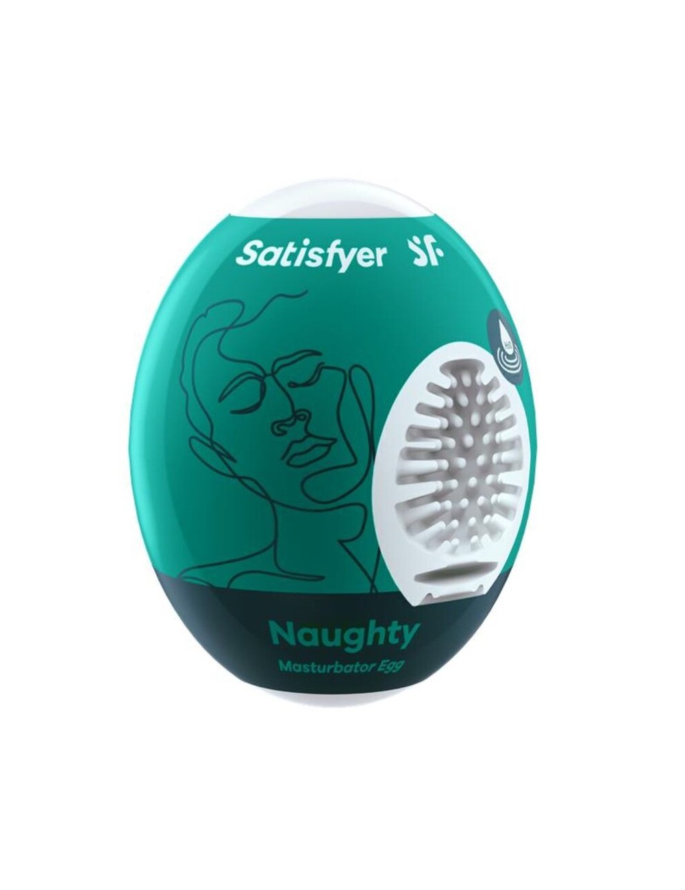 SATISFYER NAUGHTY HUEVO MASTURBADOR