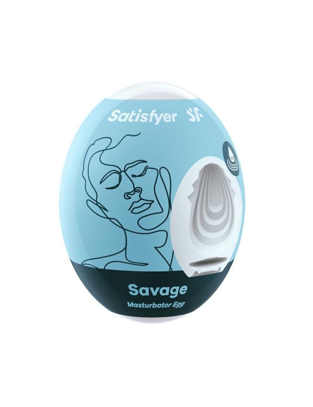 SATISFYER SAVAGE HUEVO MASTURBADOR