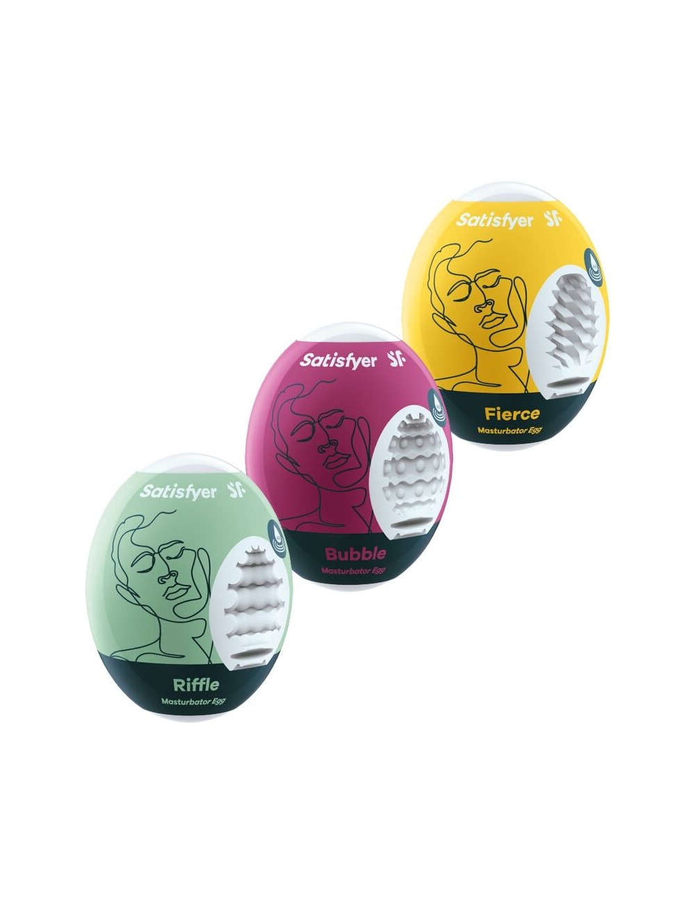 SATISFYER 3 HUEVOS MASTURBADORES - RIFFLE SATISFYER 3 HUEVOS MASTURBADORES - RIFFLE