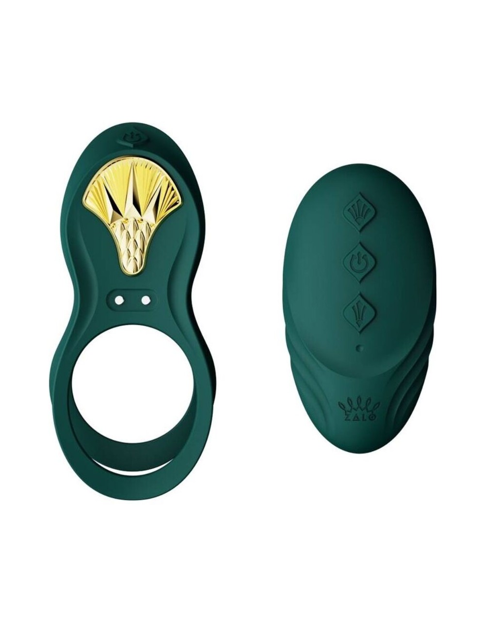 ZALO - BAYEK ANILLO VIBRADOR CONTROL REMOTO PAREJAS VERDE