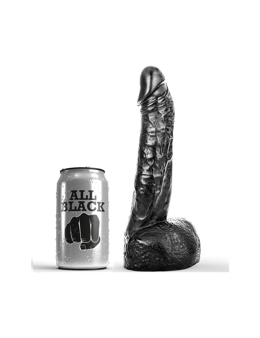 ALL BLACK  DILDO  FISTING 20 CM