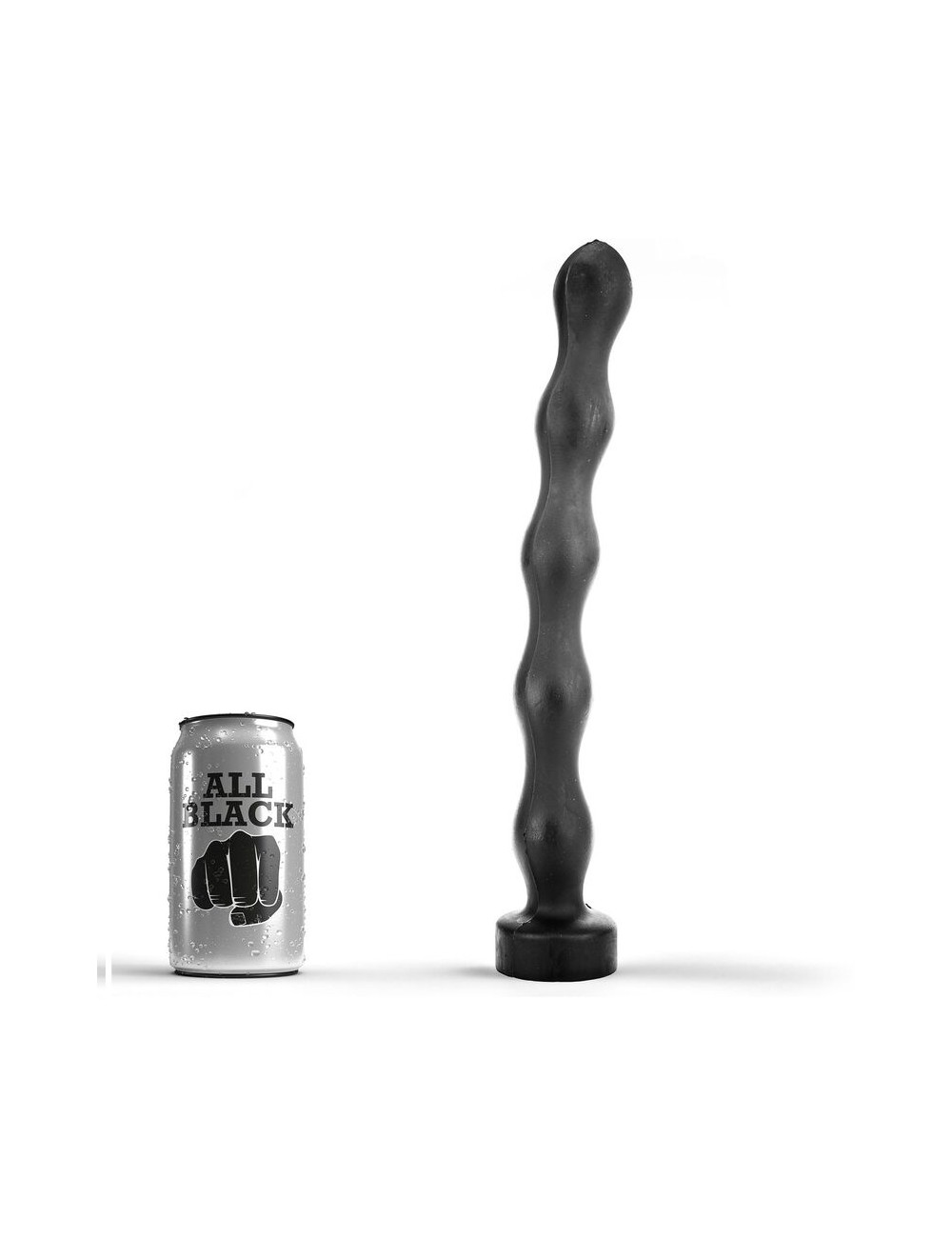 ALL BLACK  ANAL PLUG BALL 32CM