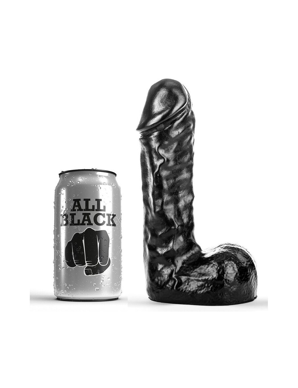 ALL BLACK DONG 19CM
