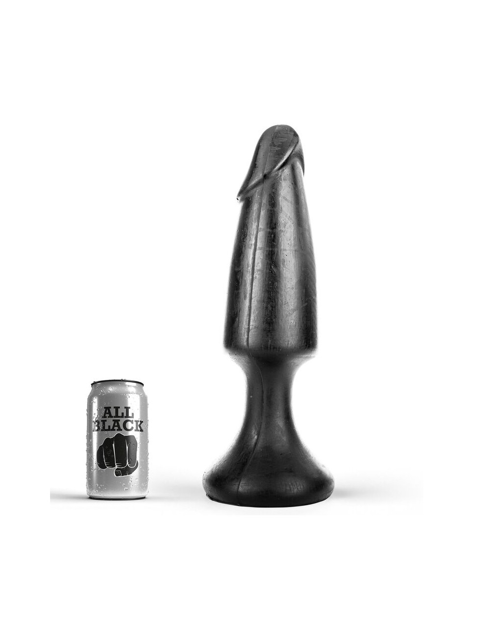 ALL BLACK PLUG ANAL 35CM