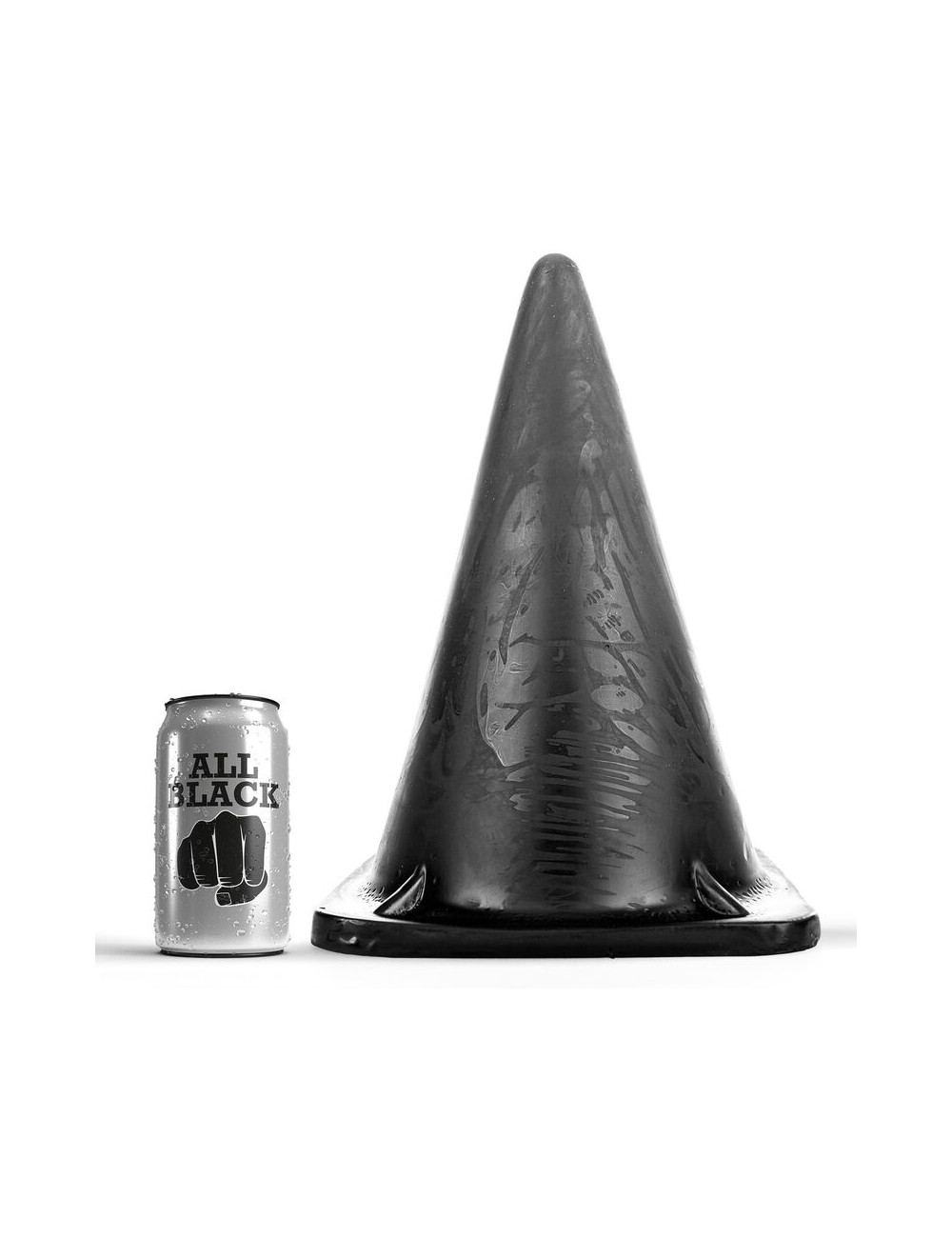 ALL BLACK PLUG TRIANGULAR 30CM