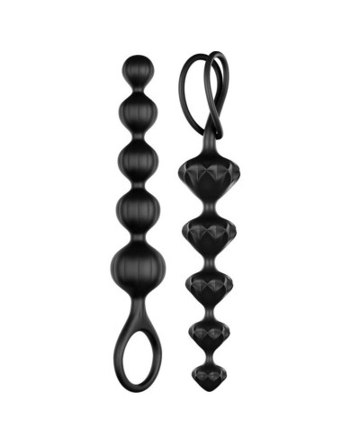 SATISFYER LOVE BEADS - NEGRO