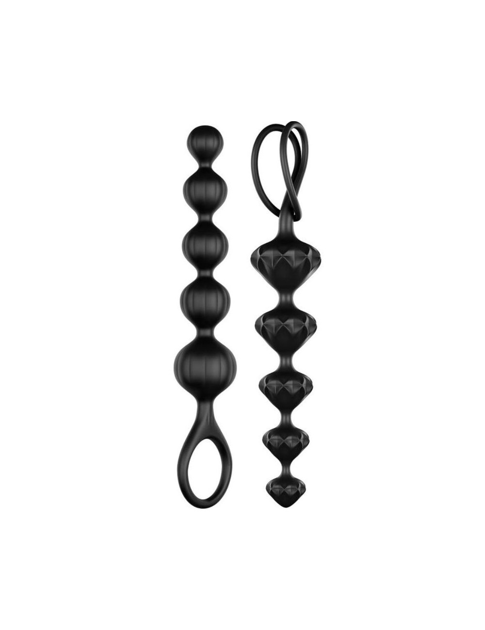 SATISFYER LOVE BEADS - NEGRO