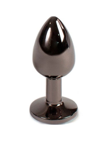 SECRET PLAY - GUNMETAL BUTT PLUG TALLA S 7 CM