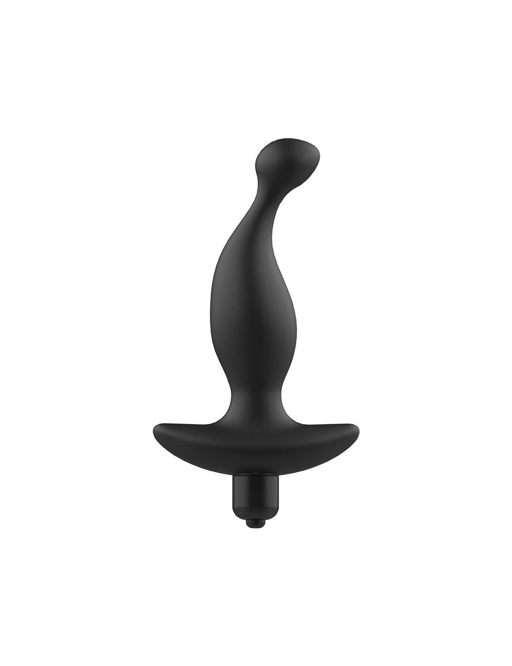 ADDICTED TOYS  MASAJEADOR ANAL CON VIBRACIÓN NEGRO