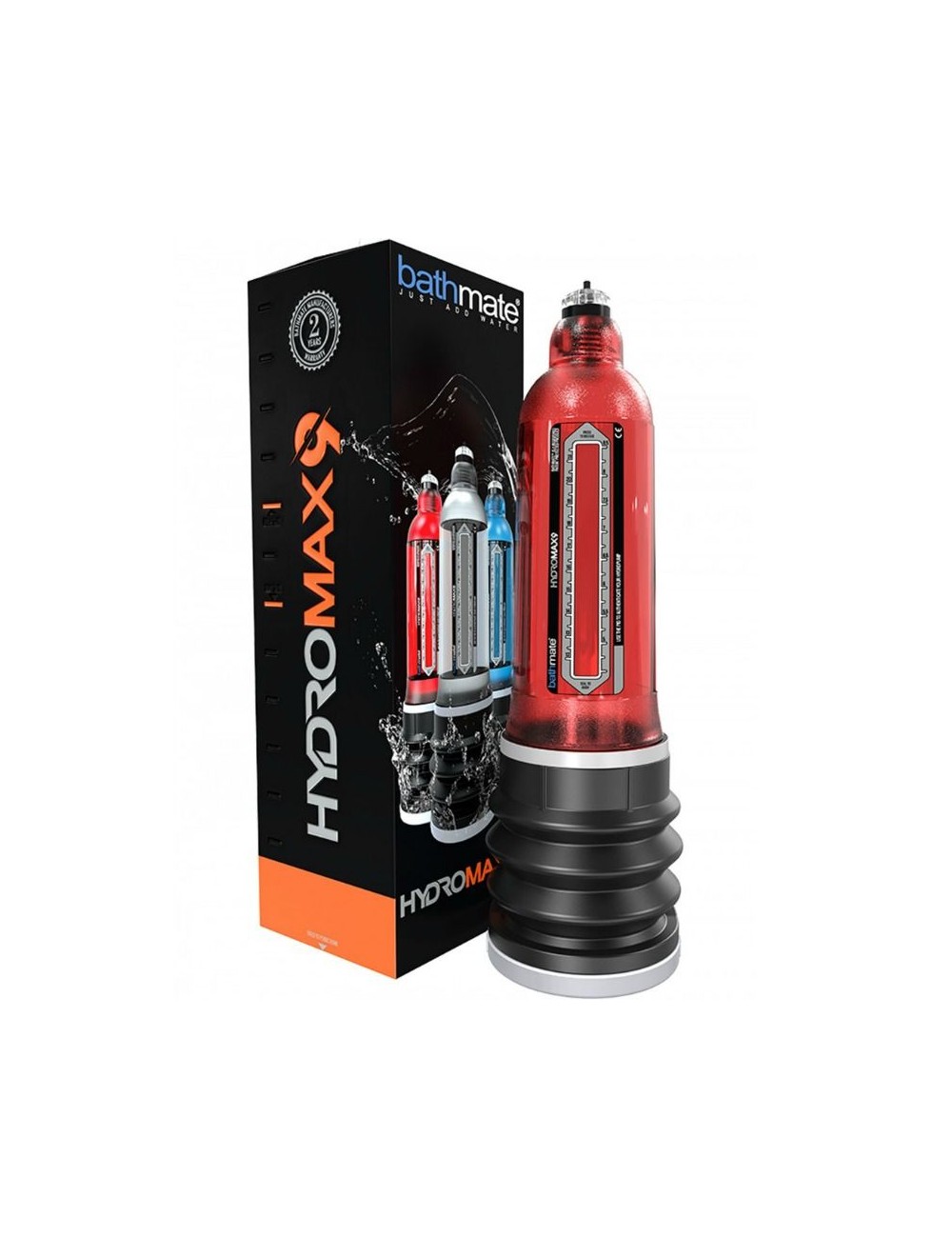 BATHMATE HYDROMAX 9 BOMBA AUMENTO PENE ROJO