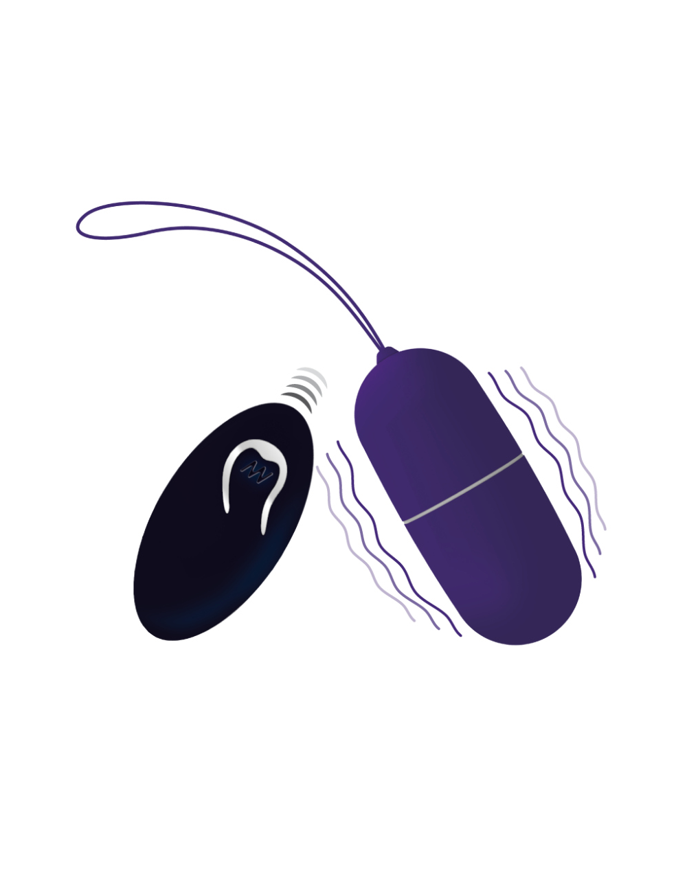 INTENSE FLIPPY I HUEVO CONTROL REMOTO LILA