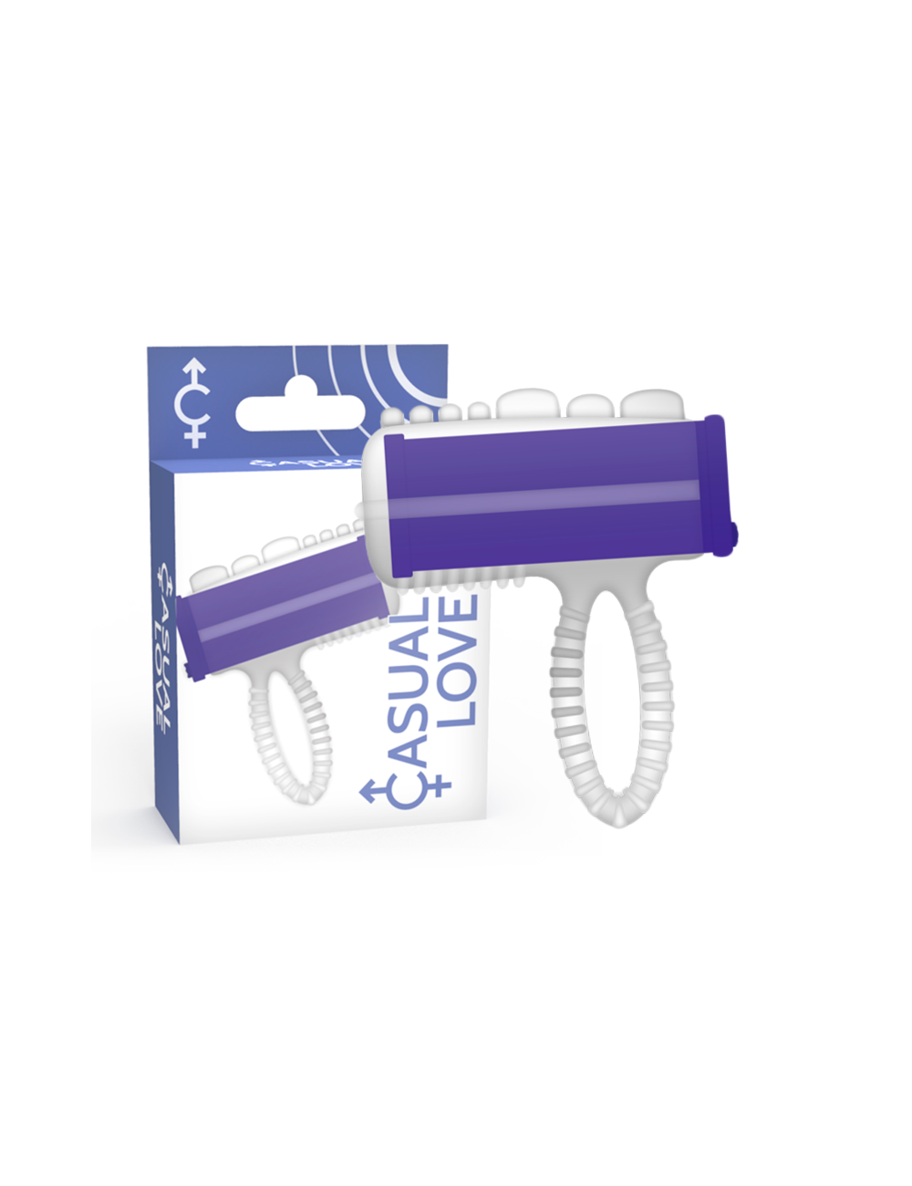 CASUAL RING VIBRADOR LENGUA LILA CASUAL RING VIBRADOR LENGUA LILA