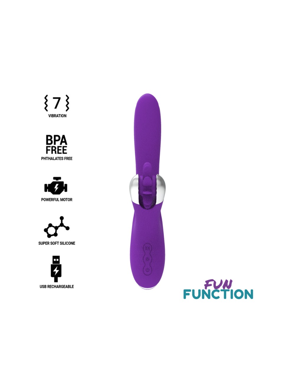 FUN FUNCTION BUNNY FUNNY VIBRATION 2.0