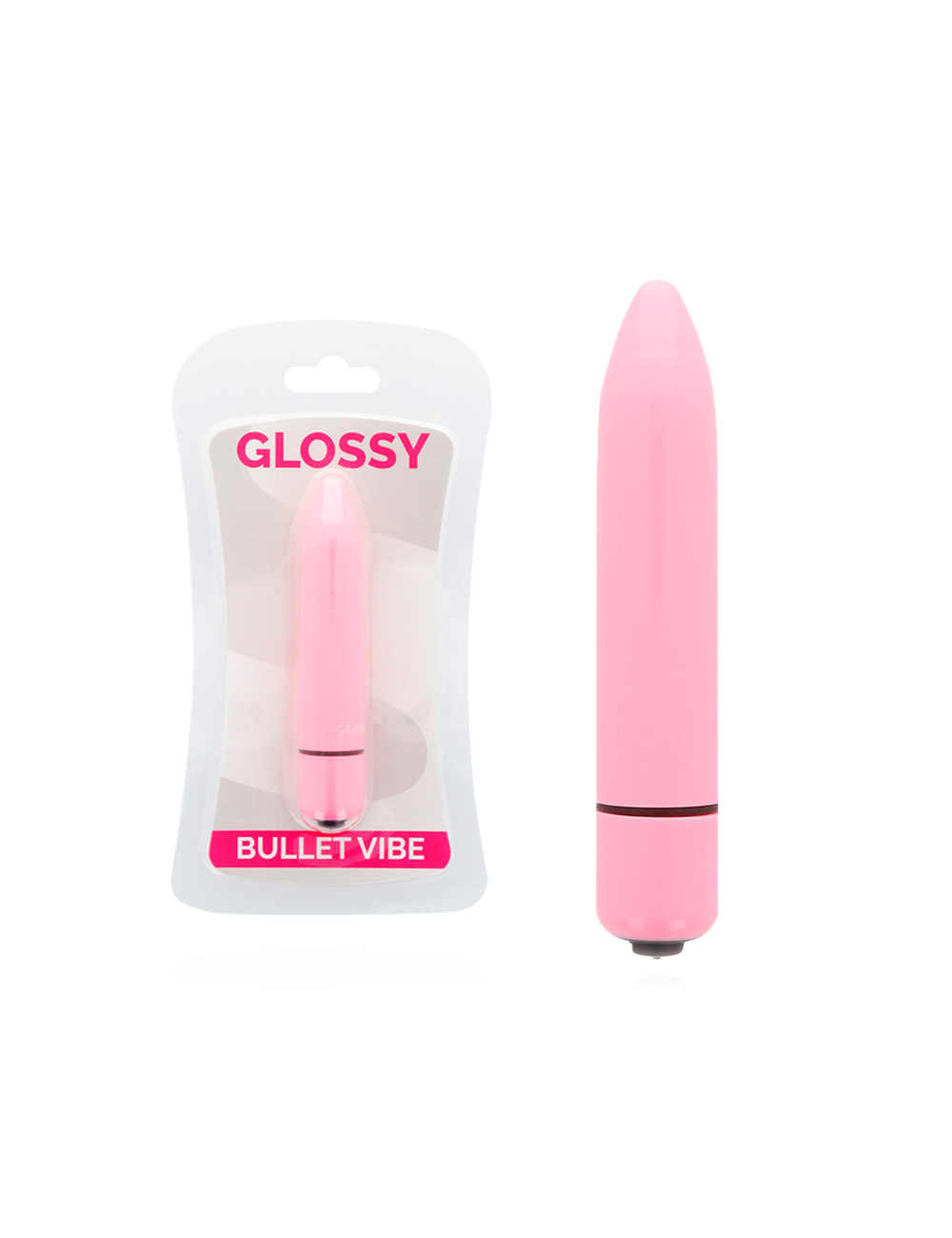GLOSSY THIN VIBRADOR ROSA GLOSSY THIN VIBRADOR ROSA