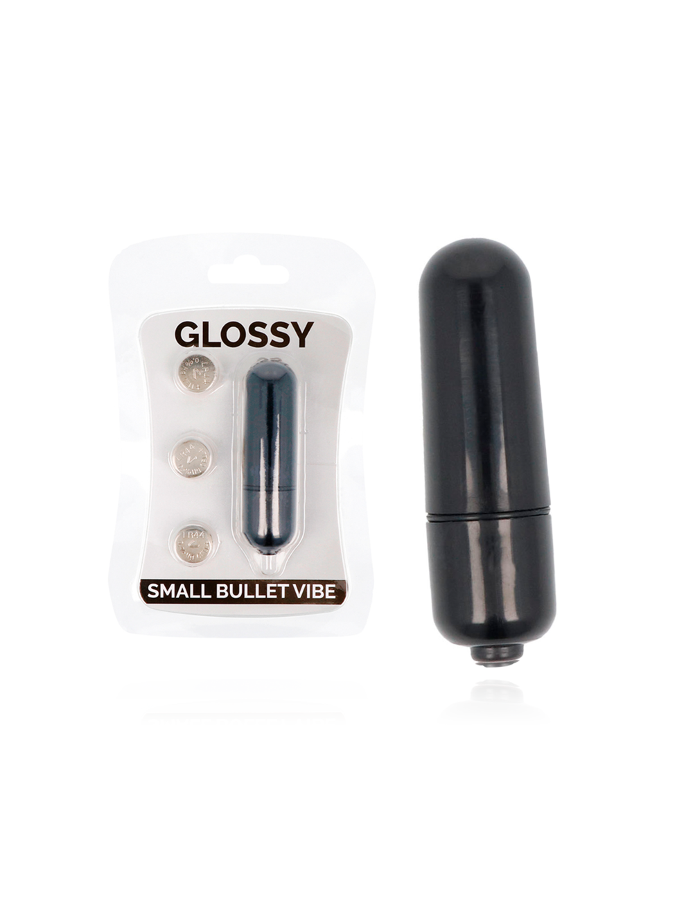 GLOSSY SMALL BALA VIBRADORA NEGRO GLOSSY SMALL BALA VIBRADORA NEGRO
