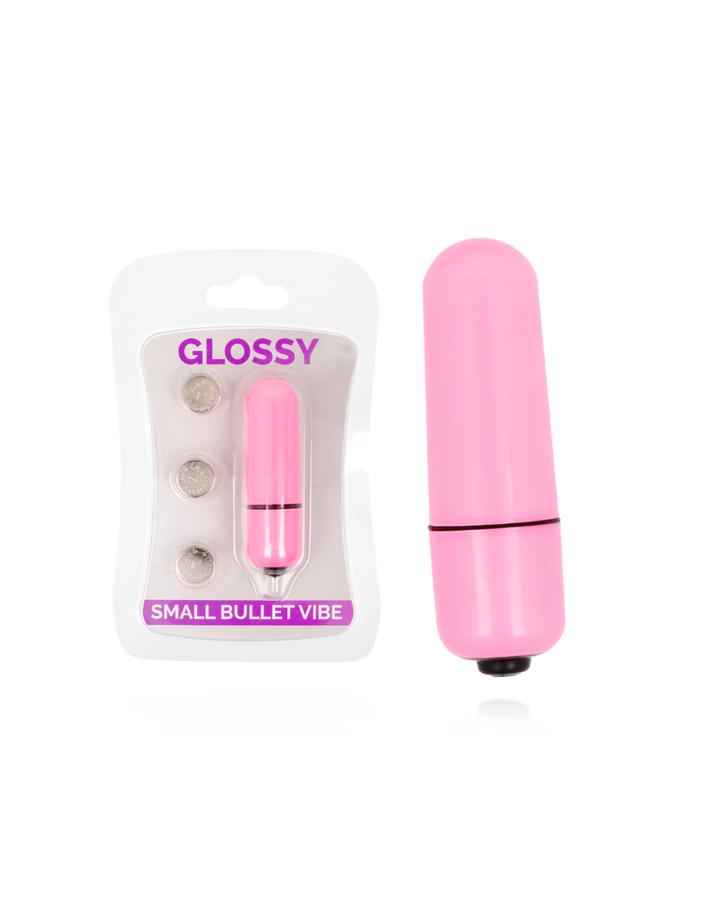 GLOSSY SMALL BALA VIBRADORA ROSA INTENSO