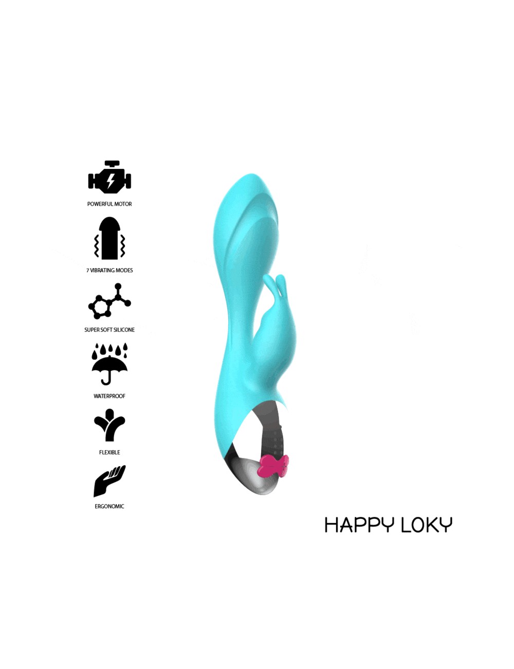 HAPPY LOKY  MIKI VIBRADOR RABBIT