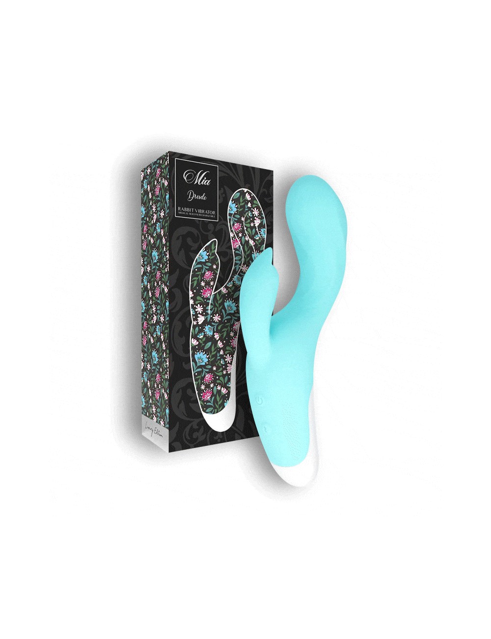 MIA DRESDE VIBRADOR AZUL TURQUESA