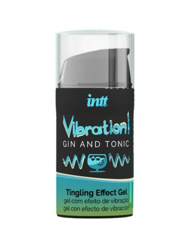 INTT - POTENTE ESTIMULANTE  ÍNTIMO GEL VIBRADOR LIQUIDO GIN & TONIC 15ML