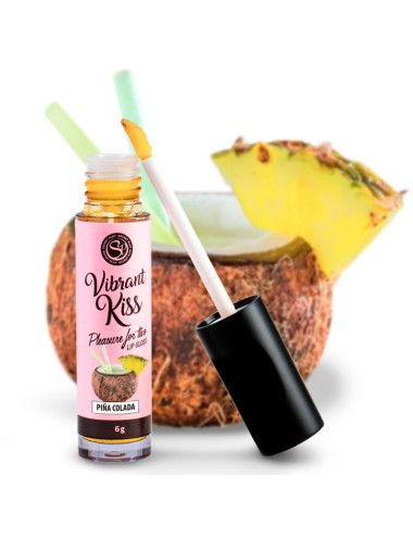 SECRETPLAY LIP GLOSS VIBRANT KISS - PIÑA COLADA