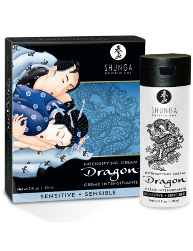 SHUNGA DRAGON CREMA SENSITIVE PARA PAREJAS