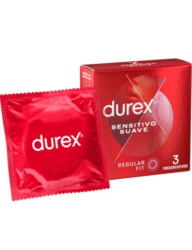 DUREX SENSITIVO SUAVE 3 UDS