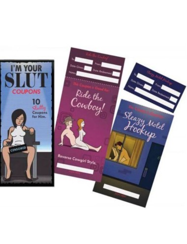 KHEPER GAMES - IM YOUR SLUT COUPONS / EN