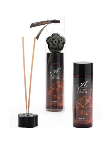 EXTASE SENSUEL ACEITE ESTIMULANTE CHOCOLATE Y NARANJA 100ML
