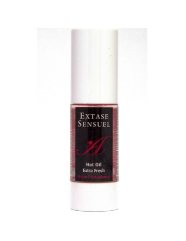 EXTASE SENSUEL ACEITE DE MASAJE EFECTO EXTRA FRESH FRESA 30ML