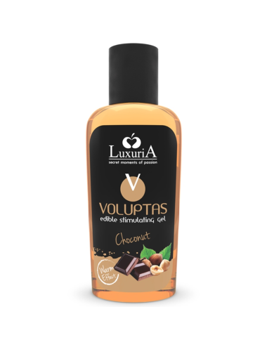 LUXURIA VOLUPTAS GEL MASAJE COMESTIBLE EFECTO CALOR - CHOCONUT 100 ML