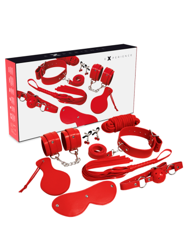 EXPERIENCE BDSM FETISH KIT SERIE RED