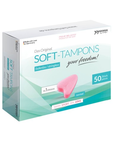 SOFT-TAMPONS TAMPONES ORIGINALES LOVE / 50UDS
