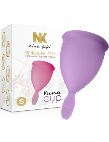 NINA CUP COPA MENSTRUAL TALLA S LILA