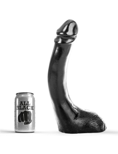 ALL BLACK DILDO NEGRO 29CM FISTING