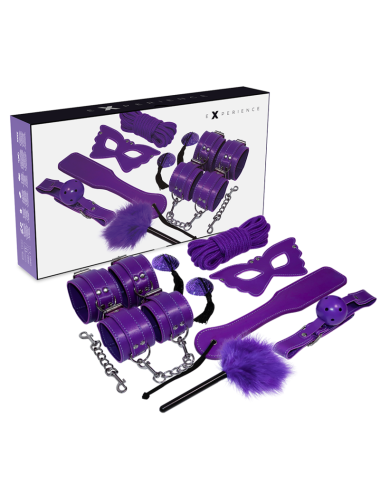 EXPERIENCE BDSM FETISH KIT SERIE PURPLE