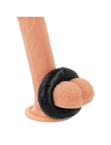 POWERING SUPER FLEXIBLE Y RESISTENTE ANILLO PENE  5CM PR08 NEGRO