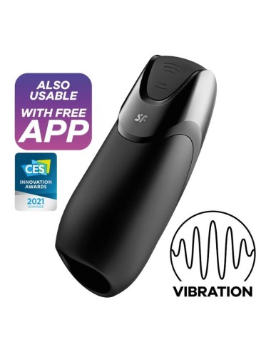 SATISFYER MEN VIBRATION+ - NEGRO