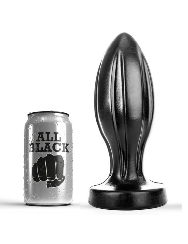 ALL BLACK ANAL PLUG  21CM