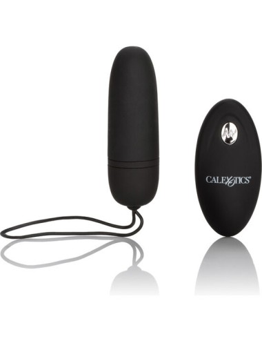 CALEX HUEVO VIBRADOR DE SILICONA CON MANDO NEGRO