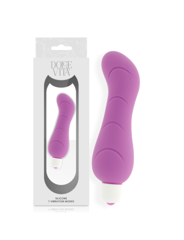 DOLCE VITA  G-SPOT VIBRADOR SILICONA LILA